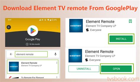 Element TV Remote App | TVsBook