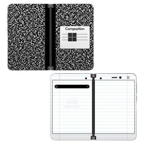 Composition Notebook Microsoft Surface Duo Skin | iStyles