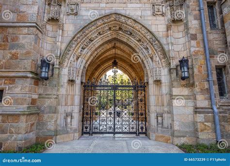 Yale university buildings stock image. Image of memorial - 66573239