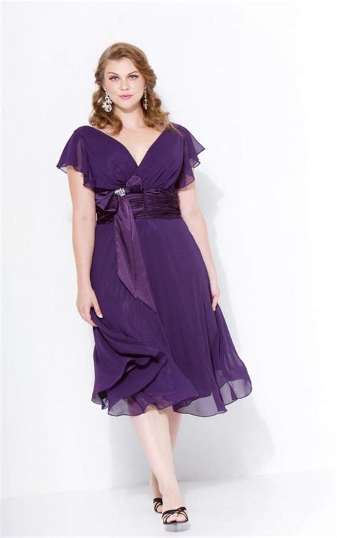 Semi formal plus size dresses for a wedding - PlusLook.eu Collection