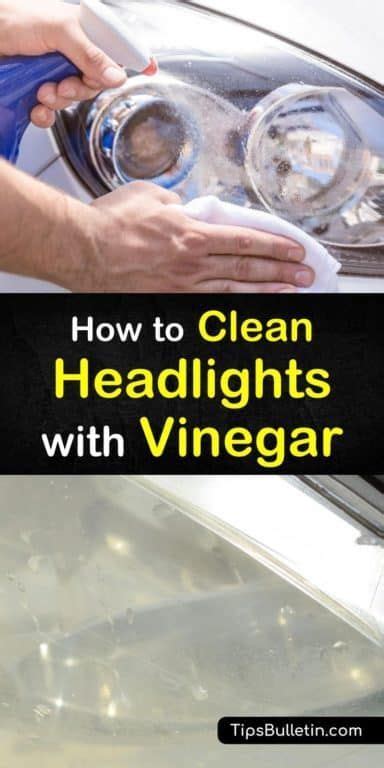 7 Simple But Effective Ways to Clean Headlights with Vinegar | How to clean headlights, Cleaning ...