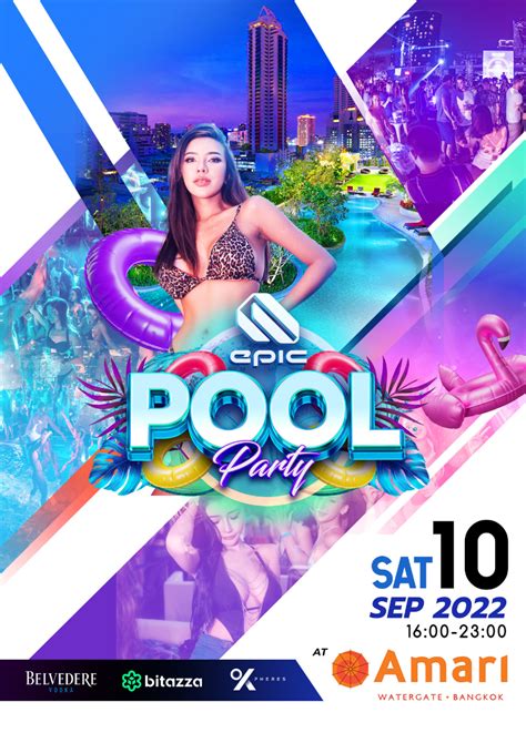 EPIC Pool Party at Amari Watergate | Eventpop | Eventpop