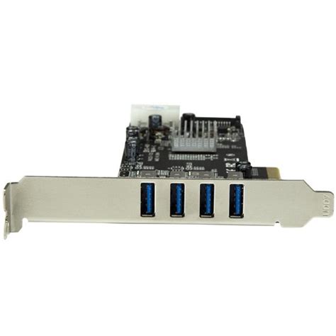 PCI Express USB 3.0 Card - 4-Port, 2 Dedicated Channels | USB 3.0 Cards ...