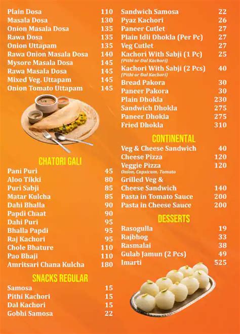 Menu at Mithaas Sweet Restaurant, Noida, Ashirwad Complex