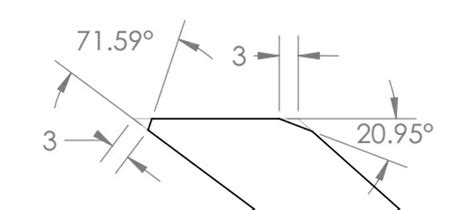 0090// Chamfer Dimensioning