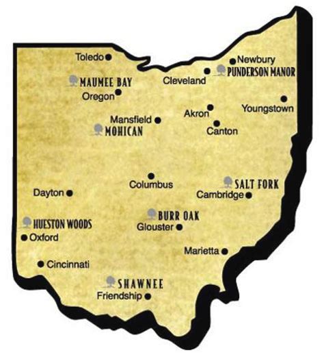 Ohio State Parks Map - Photos