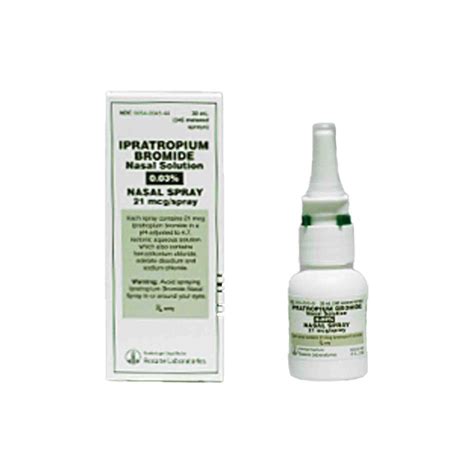 ipratropium bromide nasal spray | PharmaServe