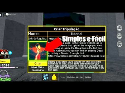 Tutorial 3 Como Colocar Logo Personalizada em sua tripulação - Blox ...