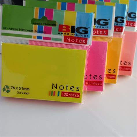 Sticky Note Rainbow 5 Warna Pembatas Buku Kertas Warna Warni Tanggung | Lazada Indonesia