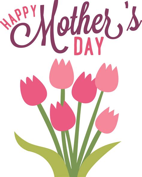 Happy Mothers Day Flowers Sticker