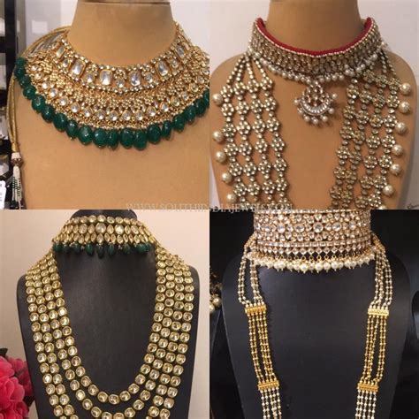 Bridal Kundan Jewellery Sets ~ South India Jewels | Kundan jewellery ...