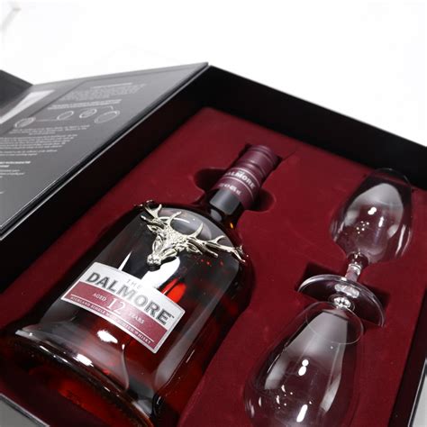 Dalmore 12 Year Old Gift Set With 2 x Branded Tasting Glasses | Whisky Auctioneer