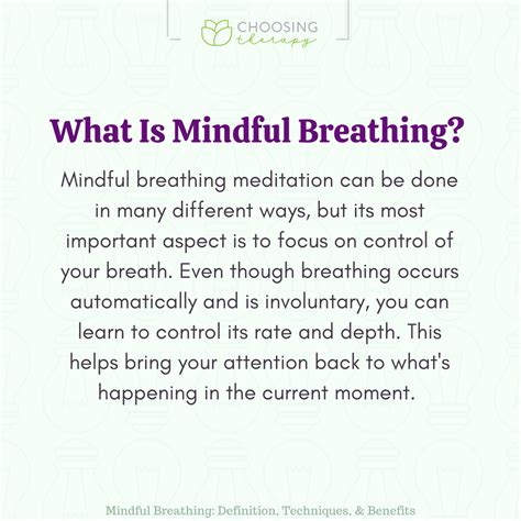 What Is Mindful Breathing?