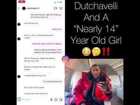 Dutchavelli talking to 13 Year old meet me after school! Dutch insta ...