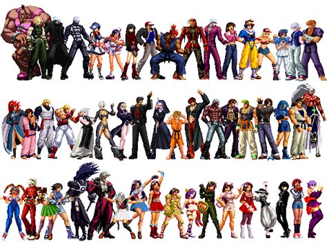 The Mugen Fighters Guild - KOF Anthology All Characters Pack (Updated ...