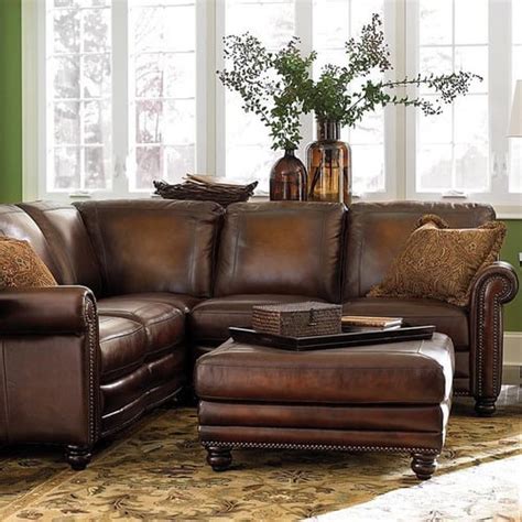 A distressed leather sofa is a beautiful piece of furniture.