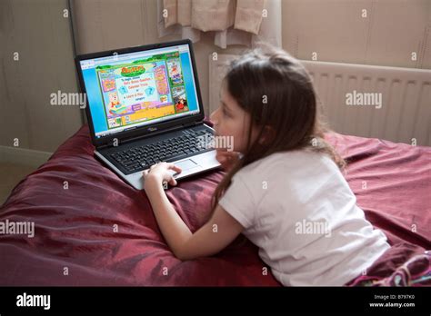 Young Girl Playing Herself On High Resolution Stock Photography and Images - Alamy