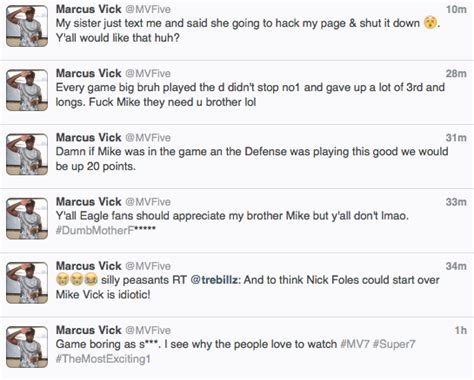 Marcus Vick, Brother of Michael, Thinks You're a Dumb Motherfucker ...