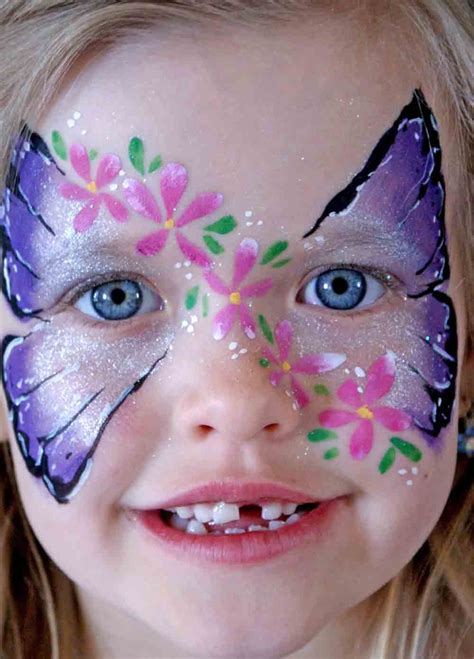 Maquillaje para niños Carnaval 2016 | Mariposa | Yüz boyama, Yüz boyası, Yüz sanatı