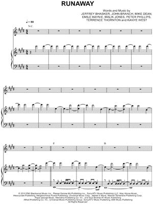 Kanye West Sheet Music Downloads at Musicnotes.com