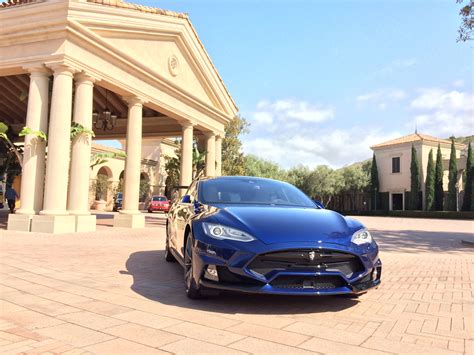 Larte Design Tesla Model S Elizabeta in filmed Miami