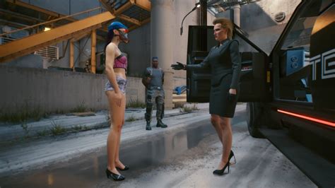 Cyberpunk 2077 Meredith Stout All Corpo Dialogue Options and Conclusion ...