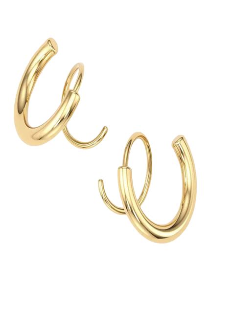 Spiral Hoop Earrings
