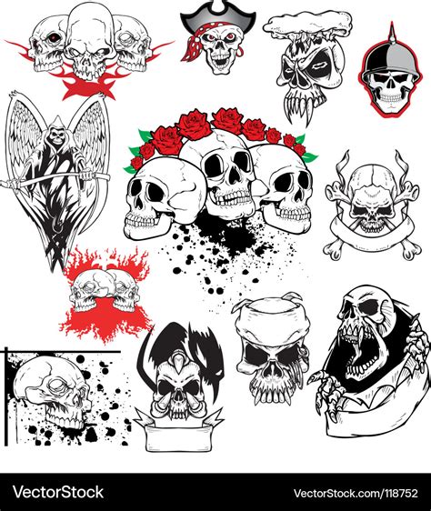 Skull Tattoos Cartoon