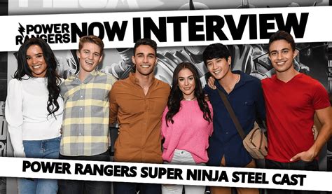 Kids Choice Awards Interview: Power Rangers Ninja Steel Cast - Power ...