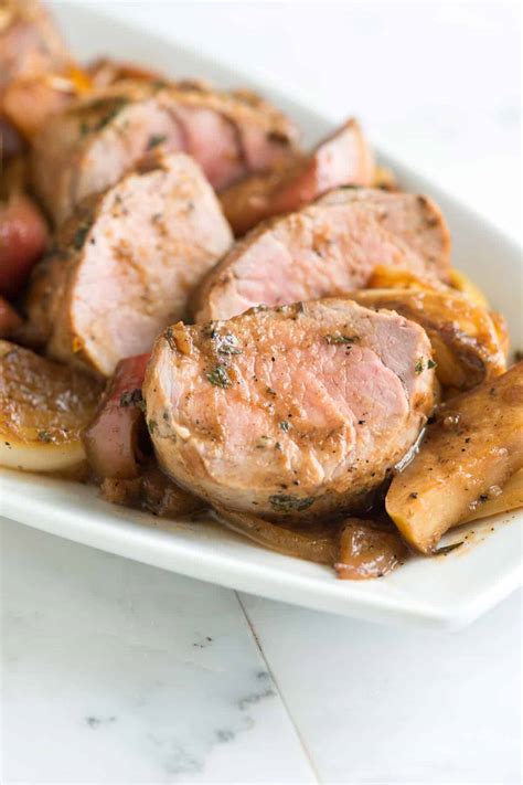 Perfect Pork Tenderloin with Apples Recipe