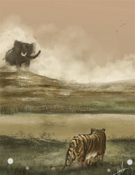 Tiger vs Elephant ....fight by Valquiem on DeviantArt