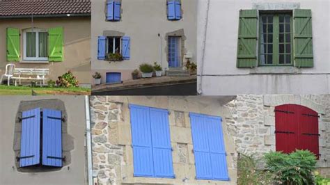 Is France losing the colour from it's shutters? volets colorés - Wallybois Woodworking