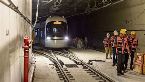 First test run on Tel Aviv Red Line complete - International Railway ...