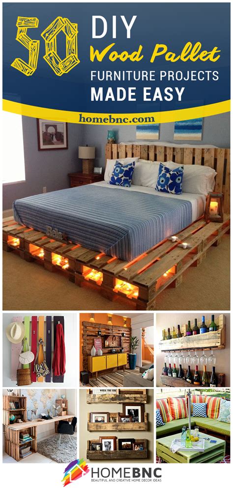 50 Best Creative Pallet Furniture Design Ideas for 2021