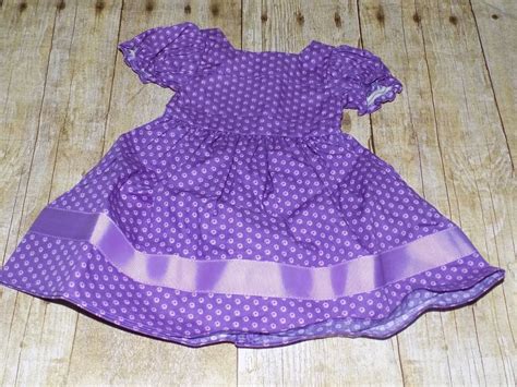 American Girl Doll Addy Addy's Sunday Best Purple Dress & Hat Outfit Set RETIRED | eBay