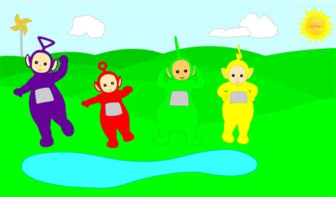 Teletubbies PBS Kids Website Flash Game - Puddle by Barneythefan678 on ...