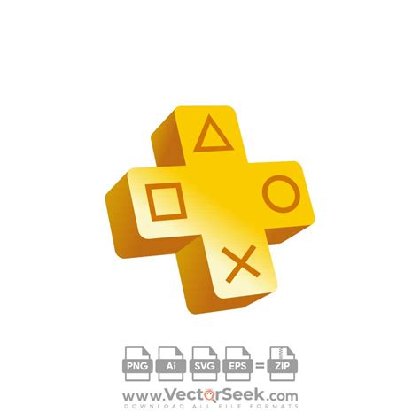 Playstation Plus Logo Vector - (.Ai .PNG .SVG .EPS Free Download)