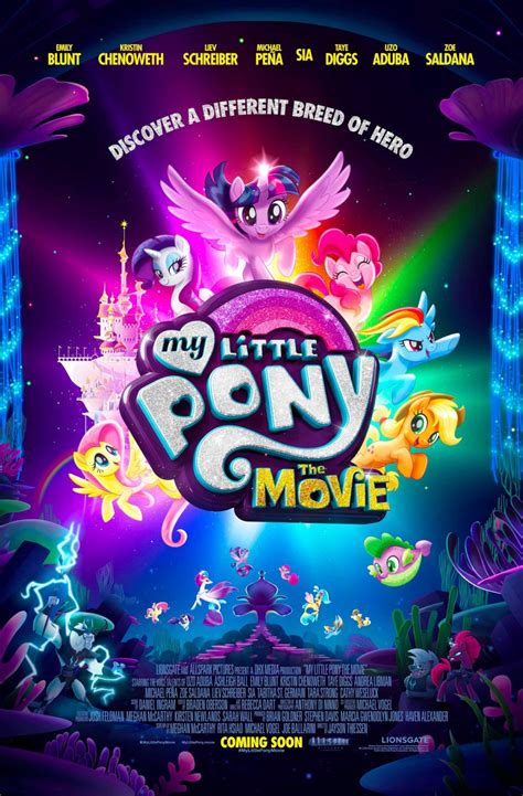 My Little Pony: The Movie (#4 of 55): Extra Large Movie Poster Image - IMP Awards