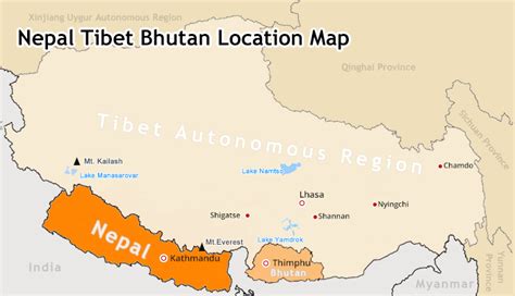 Map Of Bhutan And Nepal - 2024 Winter Weather Predictions