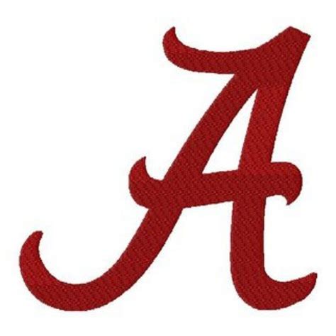 Photo of The University of Alabama "A" Logo 8 Different Sizes Includes ...