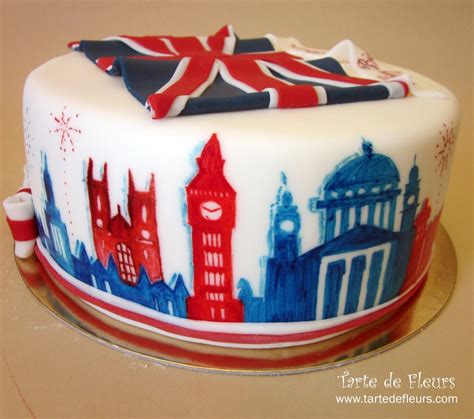 London Themed B-Day Cake - CakeCentral.com