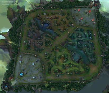 Map Of Summoners Rift - Real Map Of Earth