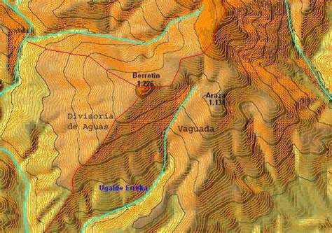 Mucama Debe Enmarañarse vaguada mapa topografico nacionalismo ...