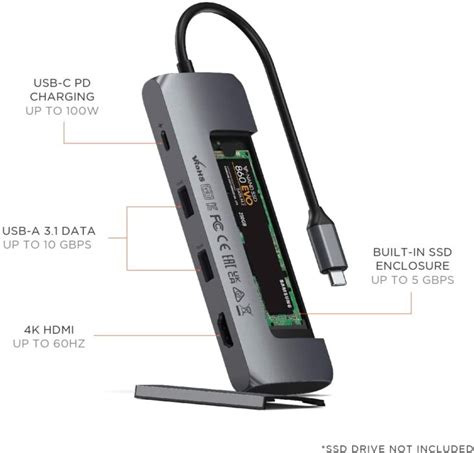 Satechi USB-C Hybrid Multiport Adapter | Tech It Out