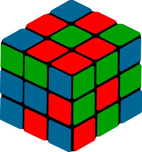 Cube | Free Stock Photo | Illustration of a puzzle cube | # 7638