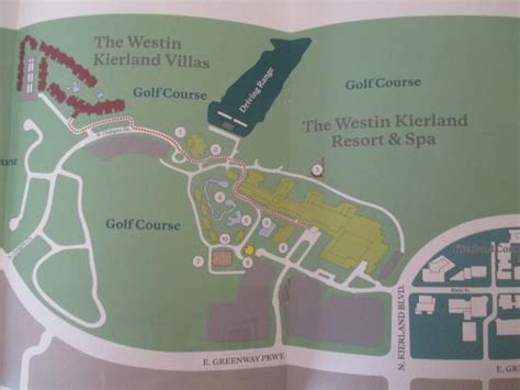 Westin Kierland Resort Map - Atlanta Georgia Map