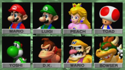 A Mario Kart 64 development mistake lead to a character select screen change | GoNintendo