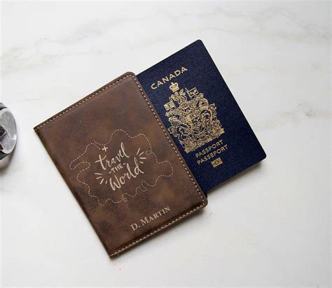 Custom Passport Cover, Personalized Passport Holders, Engraved Passport Cover, Leatherette ...