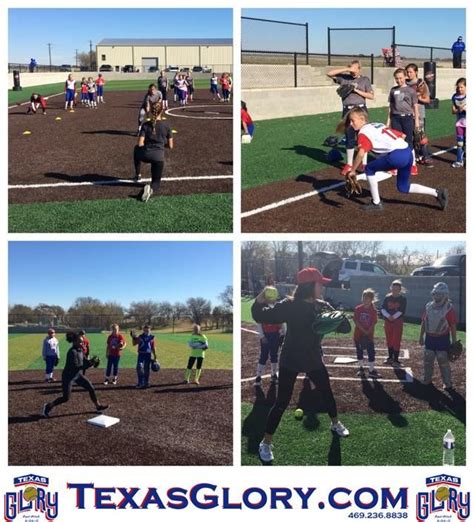 Texas Glory 12u and 10u players got some training today in a day long ...