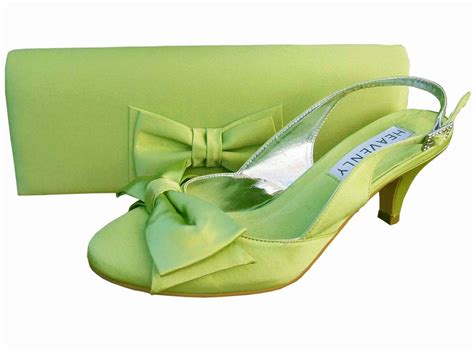 Twee Lime Green Ladies Shoes | Ladies Shoes | Pinterest | Slingback shoes, Green satin and Limes